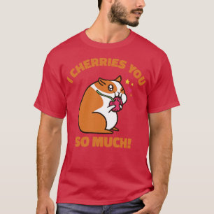 T-shirt Cuite Animal Hamster Cherry Animaux Animaux Animau