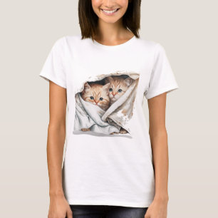 T-SHIRT CUITES SOUFFLÉES SOUS DES PASTEL BLANKETS