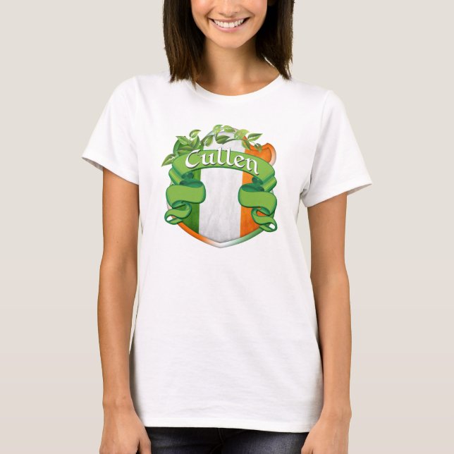 T-shirt Cullen Irish Shield (Devant)