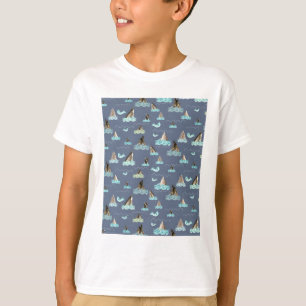 T-shirt culs de canard en l'air