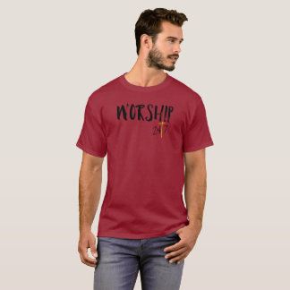 T-shirt Culte 24/7 foi chrétienne