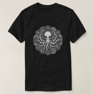 T-SHIRT CULTE CTHULHU NECRONOMICON AUTOCOLLANT D'ART GRAPH