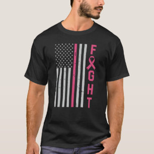 T-shirt Culte du cancer du sein Amis de sensibilisation Fa