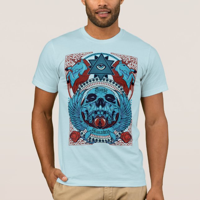 T-shirt Culte du macabre (Devant)