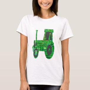 T-shirt Cultivateur rural de pays, tracteur de ferme
