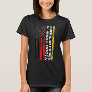 T-shirt Cultivé en Amérique Racines allemandes Allemagne A