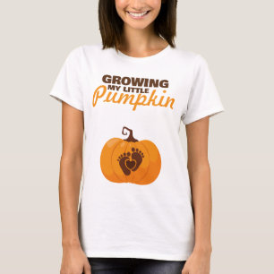T-shirt Cultiver ma petite maman Citrouille pour l'Hallowe
