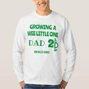 T-shirt CULTIVER UN PEU UN PÈRE Jour de la Saint Patrick À