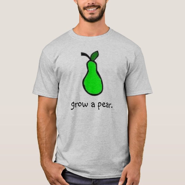 T-shirt cultivez une poire (Devant)