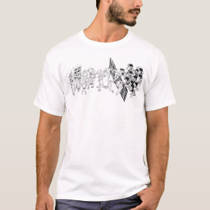 T-shirt Culture de système de son