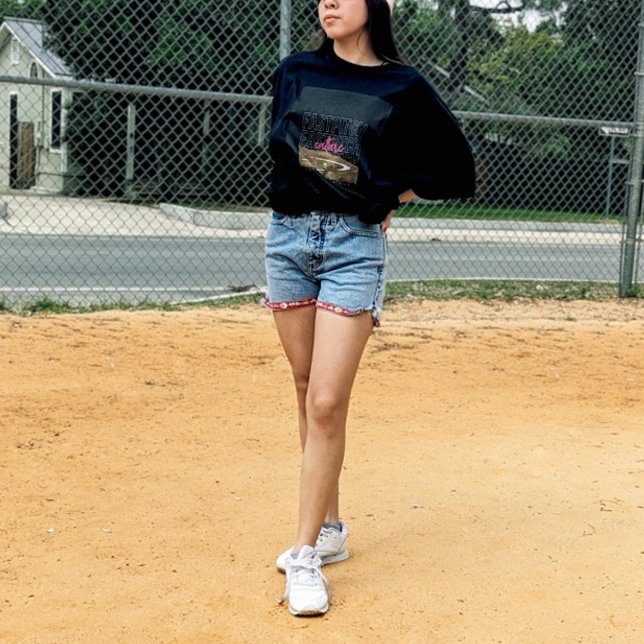 T-shirt Culture du softball de l'ADULTE UNISEX (Créateur téléchargé)