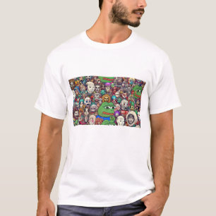 T-shirt culture internet, mèmes et style d'art populaire N