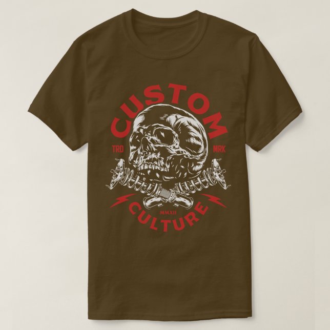 T-SHIRT CULTURE PERSONNALISÉE (Design devant)