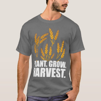 T-shirt Cultures de blé Plante de croissance w