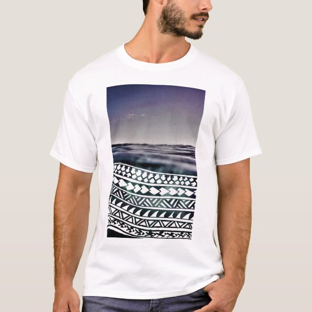 T-shirt Cultures de l'océan Pacifique (Devant)