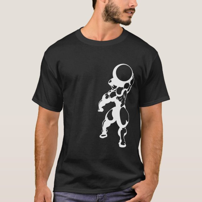 T-shirt Culturisme et force d'équipe d'ATLAS • Décentré (Devant)