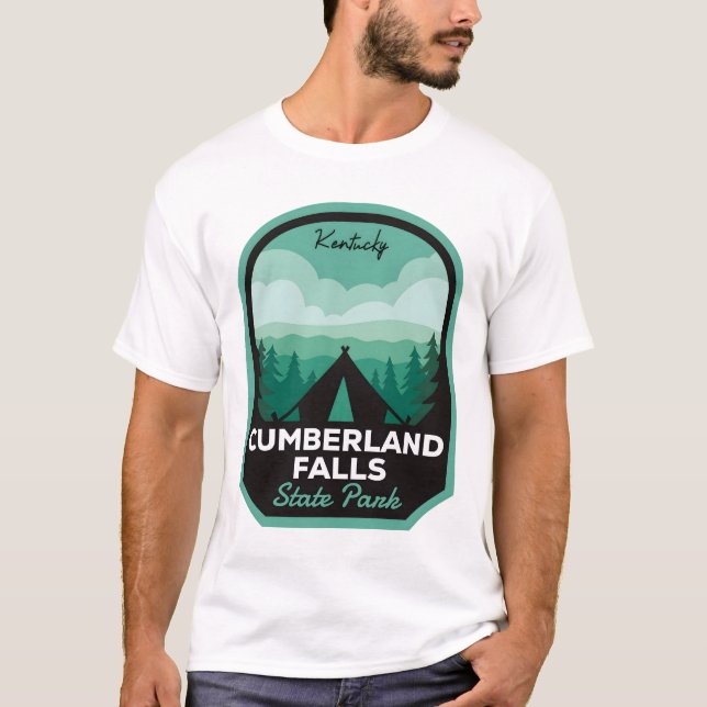 T-shirt Cumberland Falls State Park KY Camping (Devant)