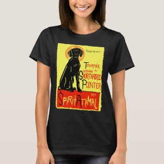T-shirt Cume Allemand Pointer Dog Pointer Art Allemand Poi