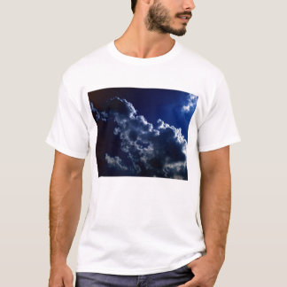 T-shirt Cumulus chaotique lumineux se cassant à part par