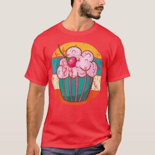 T-shirt Cupcake Boulangerie boulangerie Gâteau Vintage Ret