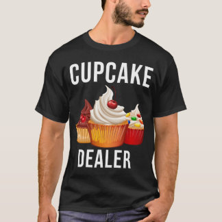 T-shirt Cupcake Concessionnaire Baker pâtisserie