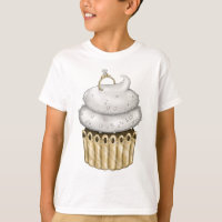 Cupcake Fiançailles doux