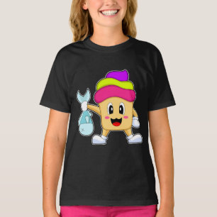 T-shirt Cupcake Fisher Pêche de poisson