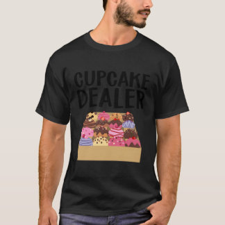 T-shirt Cupcake Pour La Cuisine Cookie Baker Cake Dealer