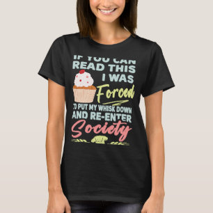 T-shirt Cupcake Si Vous Pouvez Lire Cela Forcé De Revenir