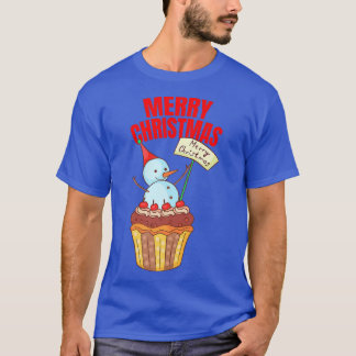 T-shirt Cupcakes Joyeux Noël XMAS Boulangerie Boulangerie 