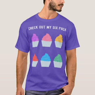 T-shirt Cupcakes Si Pack Foodie Dessert Baking Fitness Sar