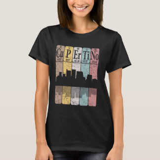 T-shirt Cupertino Éléments de tableau périodique Cupertino