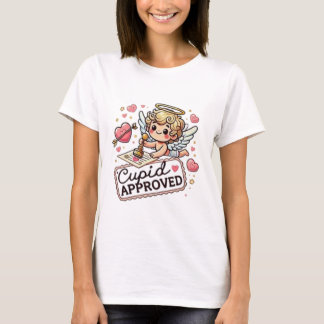 T-shirt Cupid Approuvé - Cute Valentine's Day Design pour 