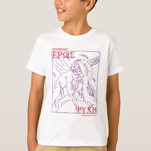 T-shirt Cupid et Psyché Classiques de la mythologie grecqu