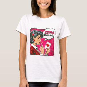 T-shirt Cupid Frappe Encore - Saint-Valentin