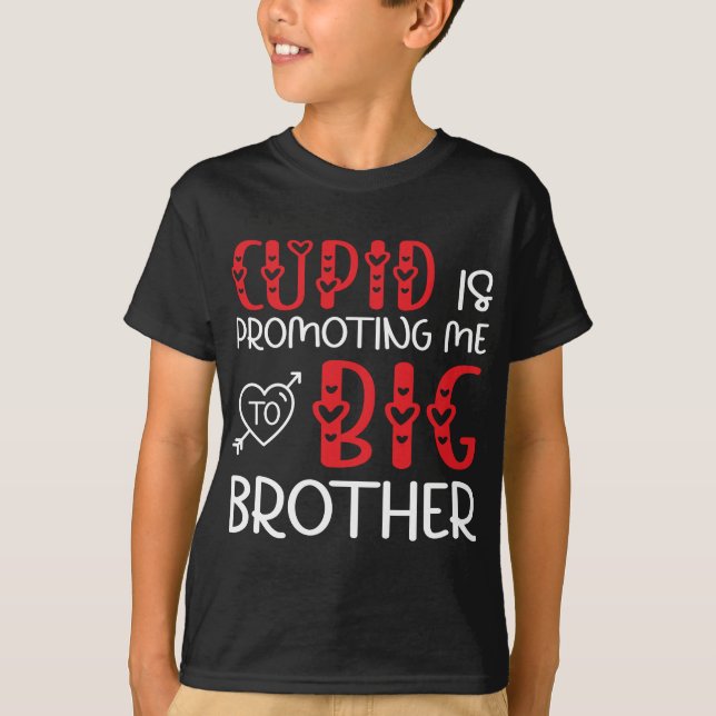 T-shirt Cupid me promeut à Big Brother pour la Saint Valen (Devant)