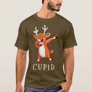 T-shirt CUPID Santas Reindees Famille Correspondant Noël