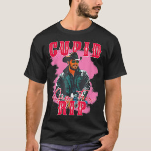 T-shirt Cupid vise Rip Saint-Valentin Cowboy occidental am
