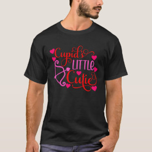 T-shirt Cupidon s Little Cutie Joyeux Valentine's Day Matc