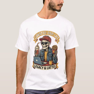 T-shirt Curated Dad Life