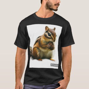 T-shirt curieux chipmunk