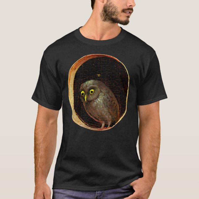 T-shirt Curieux Hieronymus Bosch Garden Of Earth Del (Devant)