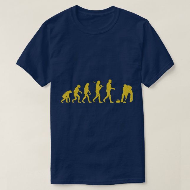 T-shirt Curler Curler salle de sport Precision Rink curlin (Design devant)
