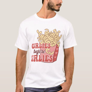 T-shirt Curlies avant les filles