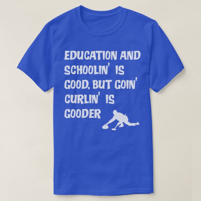 T-shirt Curling 2 (Design devant)