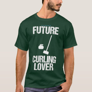 T-shirt Curling Amant Drôle Design Pour Cadeau 5
