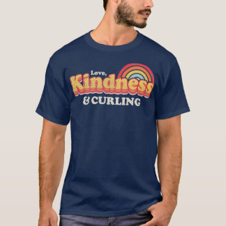 T-shirt Curling Amoureux Design De Curling Et De Curling