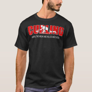 T-shirt    Curling Bonspiel Curler Wintersports