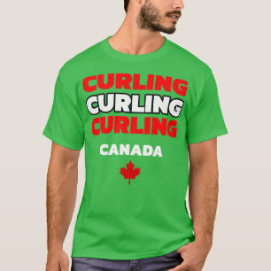 T-shirt Curling Canada 6