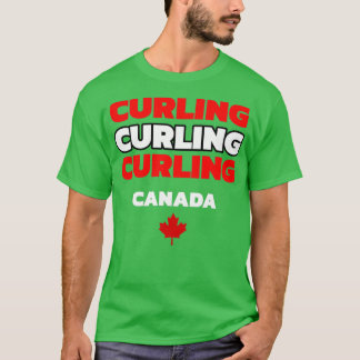 T-shirt Curling Canada 6